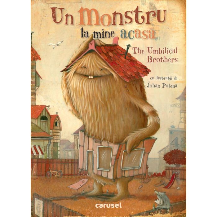 Un monstru la mine acasă Coperta 4