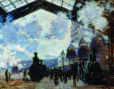 Claude Monet – Gara Saint-Lazare, 1877