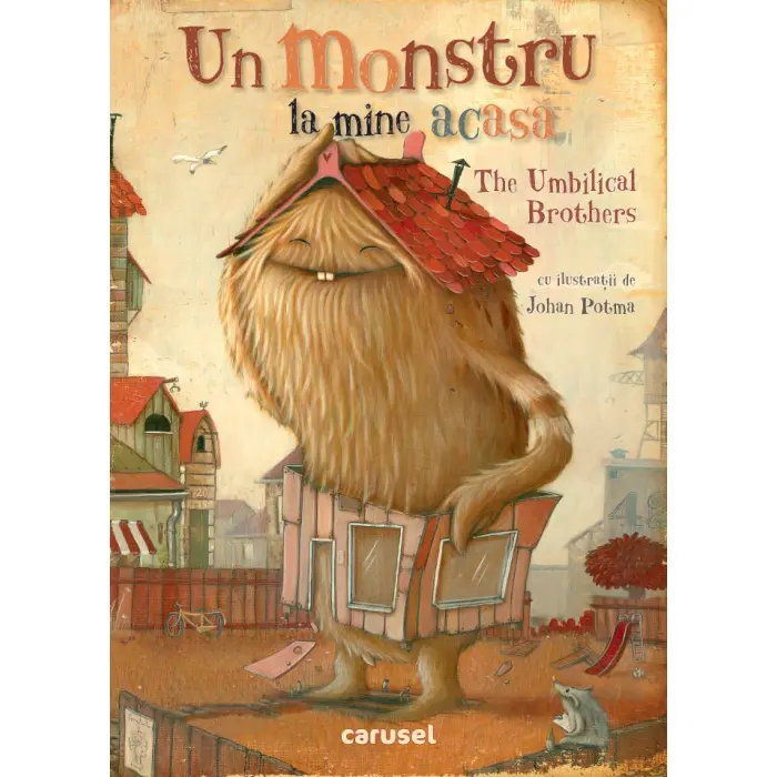 Un monstru la mine acasă Coperta 4