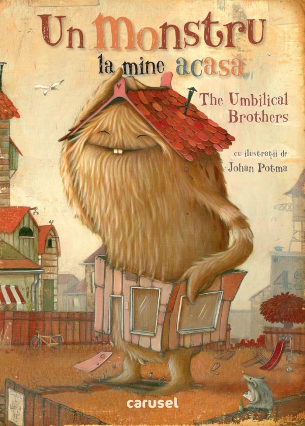 Un monstru la mine acasa - coperta